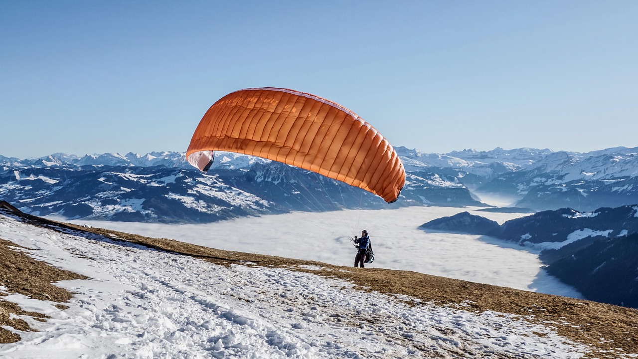 Paragliding in Nepal