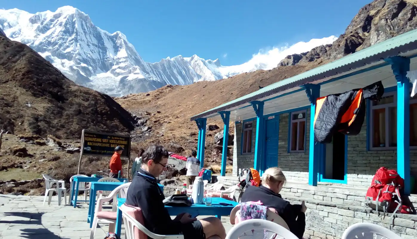 Machhapuchhre base camp